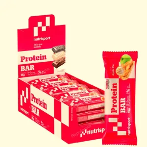 Barrita Proteica Apple Pie Nutrisport – 25 unidades
