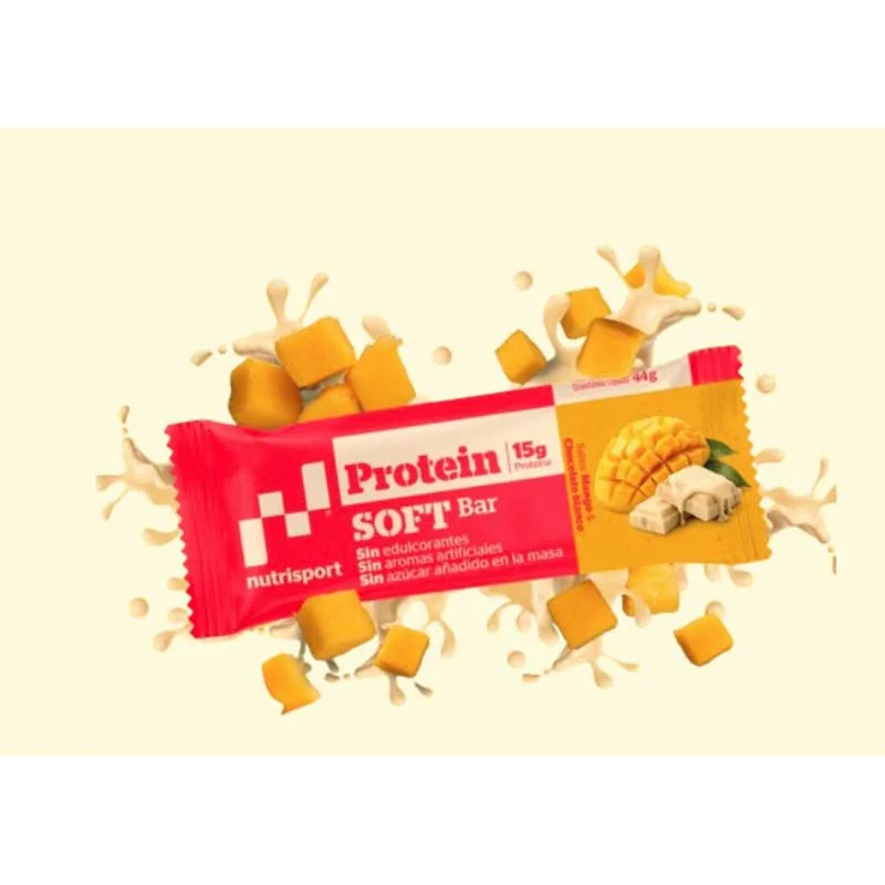 Barrita Proteica Mango Nutrisport – 25 unidades