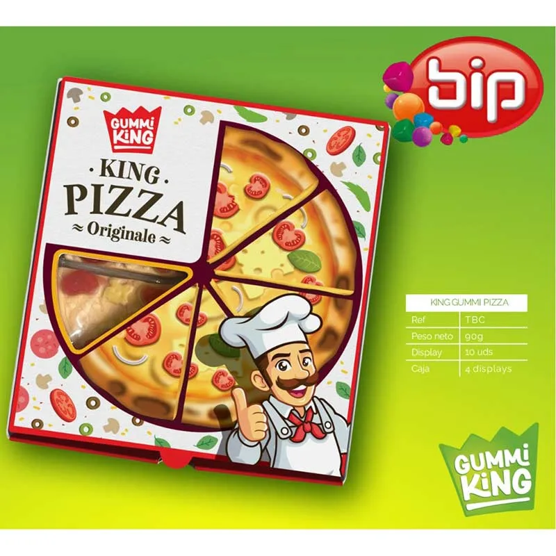 King Pizza 10 Unidades x 90gr