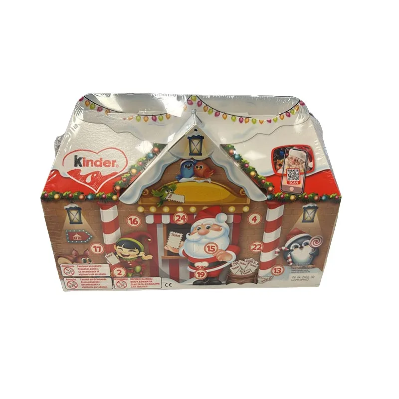 CALENDARIO DE ADVIENTO KINDER Casita 3D