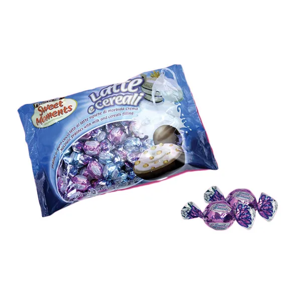 Interdulces - Bombón de crema Blanca y de Avellana