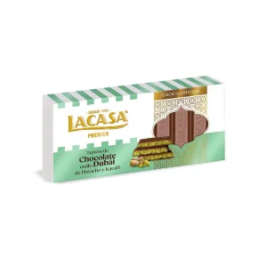 Turrón Pistacho Dubai Lacasa 8 Unidades x 225gr