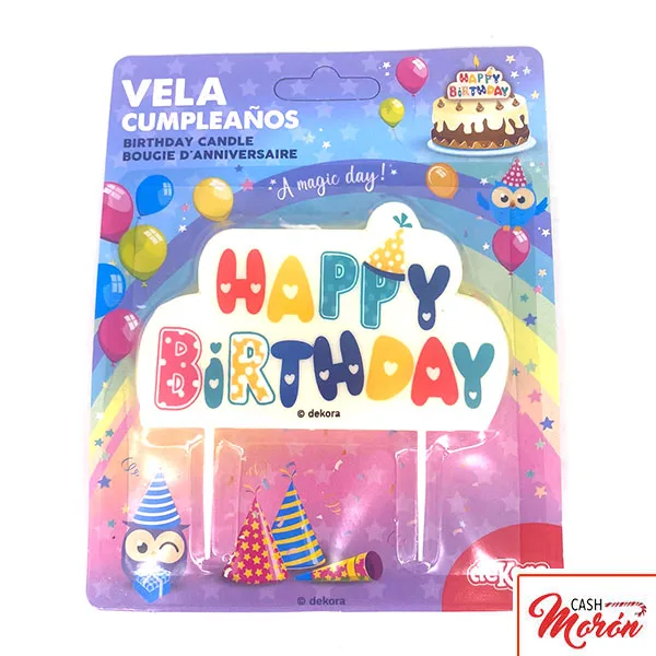 Decoración Happy Birthday